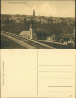 Ansichtskarte Johanngeorgenstadt Stadt, Eisenbahnstrecke 1913 - Johanngeorgenstadt