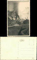 Ansichtskarte  Mann Im Zerstörten Zimmer 1940 - Personnages