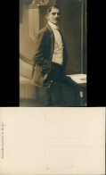 Ansichtskarte  Mann In Guter Kleidung (eventuell Alter Schauspieler?) 1910 - Personnages