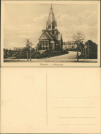 Chemnitz Strassen Partie A.d. Lutherkirche, Church Postcard 1910 - Chemnitz