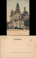 Mannheim Partie Jesuitenkirche Ansichtskarte Colorierte Ansichtskarte 1905 - Mannheim