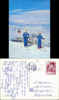 Ansichtskarte  Wintersport Lift Skifahrer In Borowez Bulgarien 1982 - Sports D'hiver