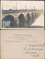 Bordeaux Le Pont De Pierre Vintage Foto Posrcard Fabrik CPA  1906 - Andere & Zonder Classificatie