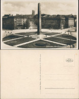 Ansichtskarte München Karolinenplatz - Blick Zur Frauenkirche 1932 - Muenchen