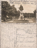 Moers Neumarkt Mit Kurfürstendenkmal Ansichtskarte 1930 - Moers