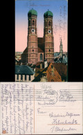 Ansichtskarte München Frauenkirche - Blick über Die Dächer Der Stadt 1916 - München