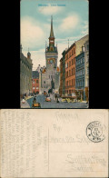 Ansichtskarte München Altes Rathaus - Geschäfte Kutschen 1915 - Muenchen