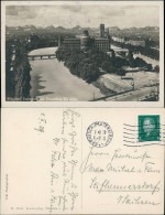 Ansichtskarte München Isarpartie Deutsches Museum 1929 - München