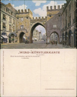 Ansichtskarte München Neuhauserstraße - Durchblick 1912 - Muenchen