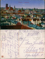 Ansichtskarte München Totale 1917 - Muenchen