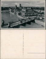 Ansichtskarte München Panorama-Ansicht Mit Isar Am Deutschen Museum 1930 - München