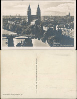 München Maximilianskirche Panorama-Ansicht Blick Isar Brücke 1930 - München