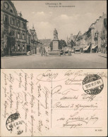 Ansichtskarte Offenburg Marktplatz Mit Drakedenkmal 1917 - Offenburg
