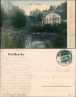 Ansichtskarte Langebrück-Dresden Gasthaus Haidemühle Coloriert 1907 - Dresden