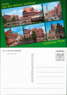 Ansichtskarte Lüneburg Mehrbild-AK 5 Stadt-Ansichten, Lüneburger Heide 1994 - Lüneburg
