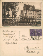 Ansichtskarte Heilbronn 2 Bild Kätchen, Straße Und Kätchenhaus 1922 - Heilbronn