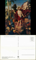 Ansichtskarte  Gemälde Martin Schäfer Auferstehung Christi 1981 - Other & Unclassified