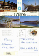 Ansichtskarte Milbertshofen-München Regattastrecke, Stradion, Turm 1981 - Muenchen