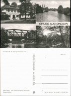 Bindow-Heidesee DDR Mehrbild-AK Ua. Gasthaus Tante Anna, Brücke 1982 - Other & Unclassified