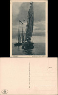 Postcard Großmöllen Mielno Segelboote Heimkehr 1928 - Pommern