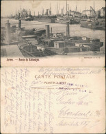 Postkaart Antwerpen Anvers Dampfer Bassin Du Kattendyk 1915 - Antwerpen