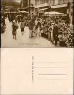 CPA Nizza Nice Marché Aux Fleurs. Blumenmarkt 1924 - Autres & Non Classés