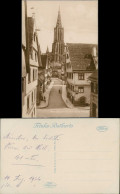 Ansichtskarte Ulm A. D. Donau Wallfischgasse 1924 - Ulm