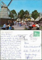 Ansichtskarte Köpenick-Berlin Mecklenburger Dorf, Windmühle, Imbiss 1981 - Koepenick