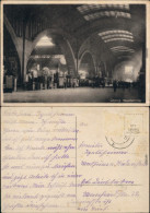 Ansichtskarte Leipzig Hauptbahnhof - Innenansicht
 1955 - Leipzig