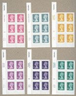 GB New Values 2015 - 6 Stamps - High Values - As CYLINDER BLOCKS 0F 6 - See Scan - Série 'Machin'