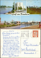 Raunheim (Main) Stadtansichten, Hafen, Neubaugebiet Und Bahnschienen 1974 - Autres & Non Classés