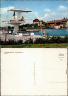 Ansichtskarte Schöppenstedt Freibad Mit Sprungturm 1966 - Autres & Non Classés