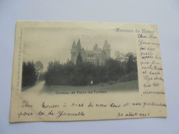 FAULX LES TOMBES Château Commune Gesves  Prov Namur  PK CPA Carte Postale Post Kaart - Gesves