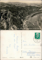 Ansichtskarte Rathen Panorama-Ansicht, Basteifelsen 1966 - Rathen