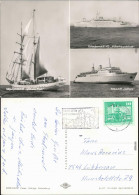 Sassnitz Saßnitz Segelschulschiff Wilhelm Pieck, Urlauberschiff MS   1977 - Sassnitz