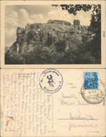 Ansichtskarte Blankenburg (Harz) Burg/Burgruine Regenstein 1954 - Autres & Non Classés