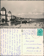 Ansichtskarte Binz (Rügen) Strand Und Kurpromenade 1960 - Other & Unclassified