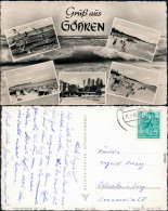 Göhren (Rügen) Möwen, Meer, Strand, Strandkörben, Freiluftbühne 1958 - Goehren