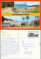 Binz (Rügen) Minigolfanlage, Konzertplatz, Strand, FDGB-Erholungsheime  1988 - Other & Unclassified