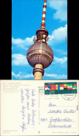 Ansichtskarte Mitte-Berlin Fernsehturm: Kugel 1985 - Mitte