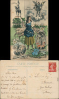 Ansichtskarte  Jeanne D’Arc / Johanna Von Orléans 1923 - Ohne Zuordnung