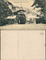 Rottleben (Thüringen) Eingang Kyffhäuser Und Barbarossahöhle 1920 - Other & Unclassified