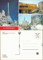 Ansichtskarte Reichenberg Liberec Jested, Ortsmotive, Rathaus, Burg 1996 - Czech Republic