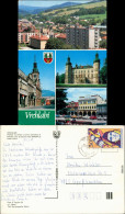 Ansichtskarte Hohenelbe Vrchlabí Panorama, Kirche, Schloss, Hotel 1978 - Tschechische Republik