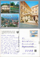 Ansichtskarte Karlsbad Karlovy Vary Panorama, Hotel, Teich, Richmond 1975 - Tschechische Republik