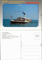 Ansichtskarte  Raddampfer Hohentwiel 1998 - Passagiersschepen