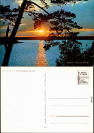 Ansichtskarte Berlin Sonnenuntergang An Der Havel 1985 - Autres & Non Classés