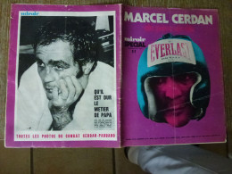Miroir Sprint Avril 1970 Spécial Marcel Cerdan Père Et Fils - Deportes