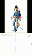 Ansichtskarte  Künstlerkarten - Militär: 9. Husaren-Regiment - Offizier 1993 - Unclassified