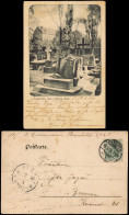 Ansichtskarte Hannover Friedhof, Geöffnetes Grab 1904 - Hannover
